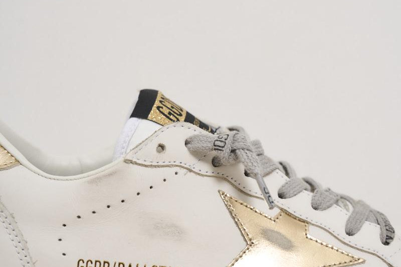 Sneakers donna Ball Star talloncino dorato GWF00117 F00078380608 GOLDEN GOOSE 