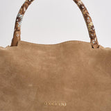 Borsa donna Sveva midi in suede beige BT2006 BISCOTTO ORCIANI 