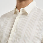 Camicia uomo Saryan x bianca M26100030 CLEARCREAM SAMSØE SAMSØE 