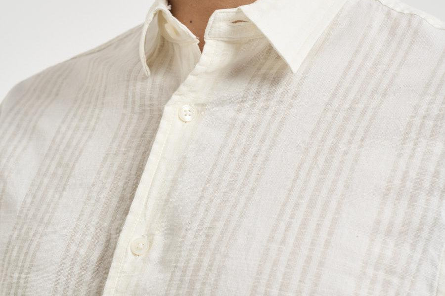 Camicia uomo Saryan x bianca M26100030 CLEARCREAM SAMSØE SAMSØE 