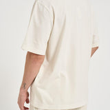 T-shirt uomo girocollo panna 2100018 S0X16V0093 STONE ISLAND 