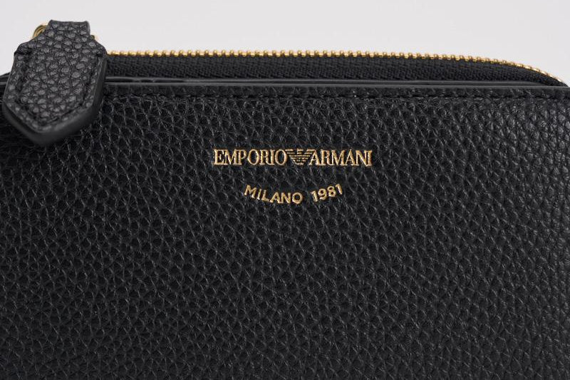 Portafoglio donna nero EW000369 AF11953UC001 EMPORIO ARMANI 