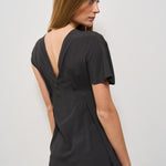 T-shirt donna girocollo nera S5SU03 Y54 SEMICOUTURE 