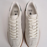 Sneakers uomo in camoscio bianca e verde 809P09753 002 RALPH LAUREN 