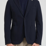 Giacca uomo monopetto blu scuro 2844 557171 L.B.M. 