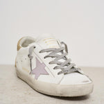 Sneakers donna Super Star talloncino dorato GWF00102 F00684212151 GOLDEN GOOSE 