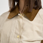 Giacca donna corta beige LSP304 CR31 BARBOUR 