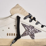 Sneakers donna Super star bianca e strass GWF00102 F00535882532 GOLDEN GOOSE 