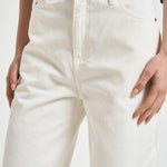 Jeans donna in denim bianco GWP02079 P00098010190 GOLDEN GOOSE 