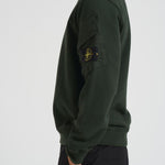 Felpa uomo Brushed Organic Cotton verde 6100008 S0A20V005E STONE ISLAND 