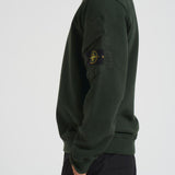Felpa uomo Brushed Organic Cotton verde 6100008 S0A20V005E STONE ISLAND 