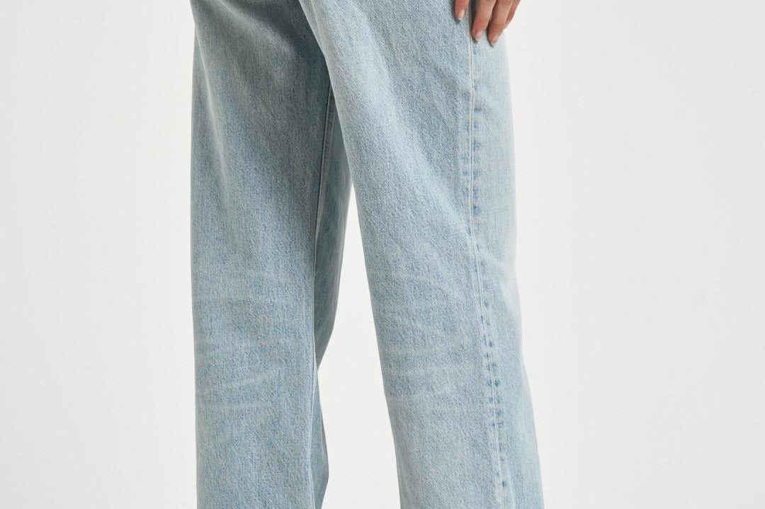 Jeans donna Korea in denim chiaro KOREA CELESTIAL HAIKURE 