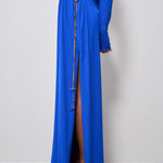 Abito donna lungo Octavia Dress blu cobalto 625SS6629O NAVYBLUE DANAME 