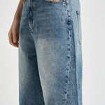 Bermuda uomo in denim medio 309 BLUE VINTAGE WOODBIRD 