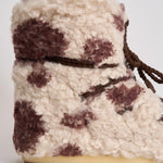 Stivale donna MB ICON LOW CURLY con stampa cow 1409690 MM04YELLOWPINK MOON BOOT 