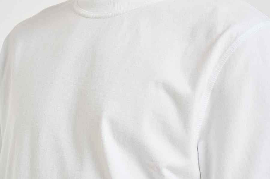T-shirt uomo bianca con stampa nera 100T 100 ARTE ANTWERP 