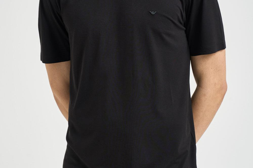 T-shirt uomo girocollo nera EM004586 AF13721UC001 EMPORIO ARMANI 