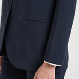 Giacca donna monopetto blu 26551 60BLUEBLACK RRD 