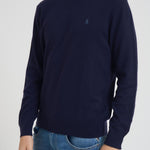 Maglia uomo girocollo blu 710974148 001 RALPH LAUREN 