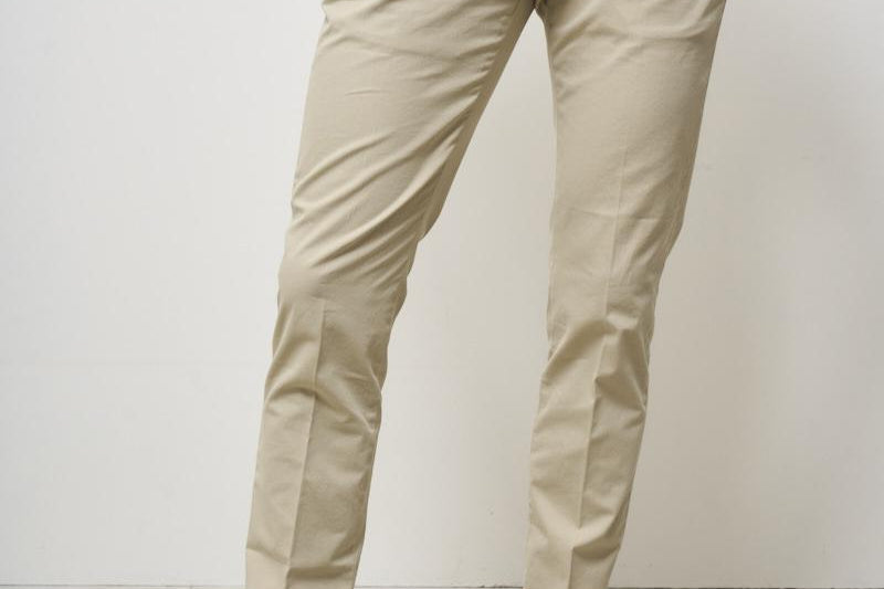 Pantalone Gaubert uomo beige UP235 GSE046U010 DONDUP 