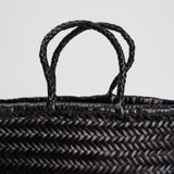 Borsa donna Bamboo Triple Jump nera 8811 BLACK DRAGON 