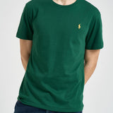T-shirt uomo girocollo verde 710671438 461 RALPH LAUREN 