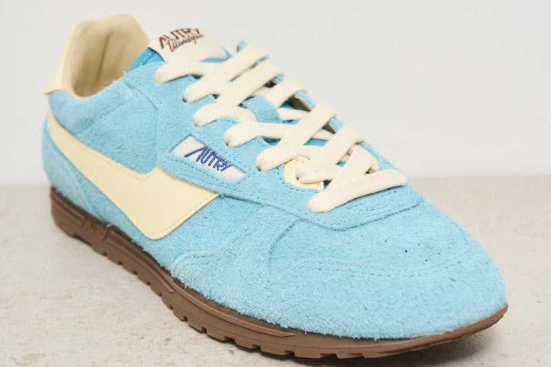 Sneakers donna Windspin in suede celeste SLWU B17 AUTRY 