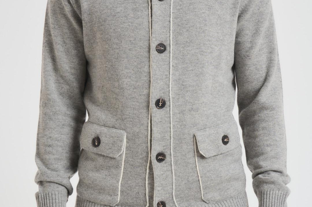 Cardigan uomo con bottoni 2100 5602419 KANGRA 