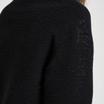 Bomber donna micropaillettes nero GI000385D 12862S9300 HERNO 
