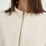 Giacca donna micropaillettes avorio GI000385D 12862S1200 HERNO 