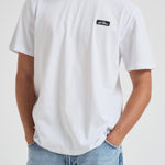 T-shirt uomo girocollo bianca 1000511 201 LES DEUX 