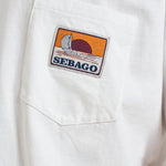 T-shirt uomo girocollo bianca 75125TW 001 SEBAGO 