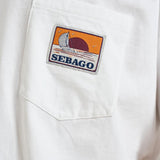T-shirt uomo girocollo bianca 75125TW 001 SEBAGO 