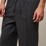 Pantalone uomo gamba dritta grigio BP191 WV008GY DROLE DE MONSIEUR 