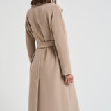 Cappotto donna lungo Tenzone beige TENZONE 020 MAX MARA STUDIO 