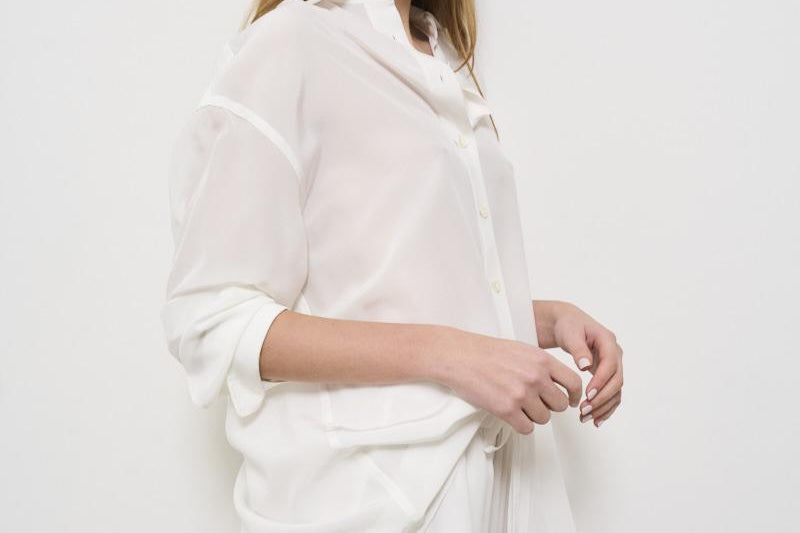 Camicia donna bianca Sweet D380624 SWEET002 P.a.r.o.s.h. 