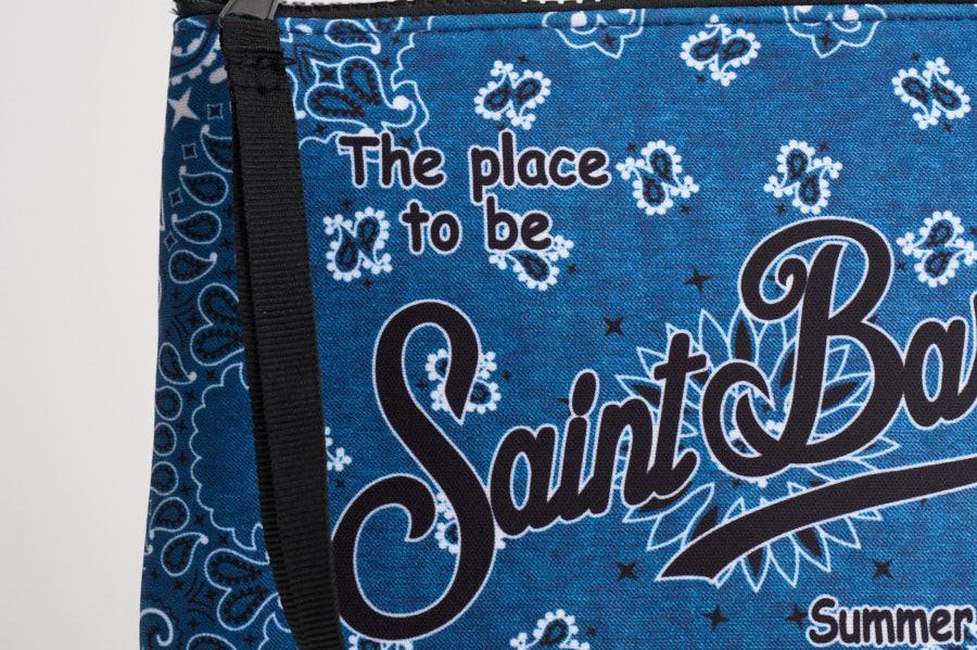 Pochette donna Aline fantasia blu ALINE 07587L MC2 SAINT BARTH 