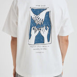 T-shirt uomo girocollo Saflorian con stampa U25300007 TOMEMORIES SAMSØE SAMSØE 