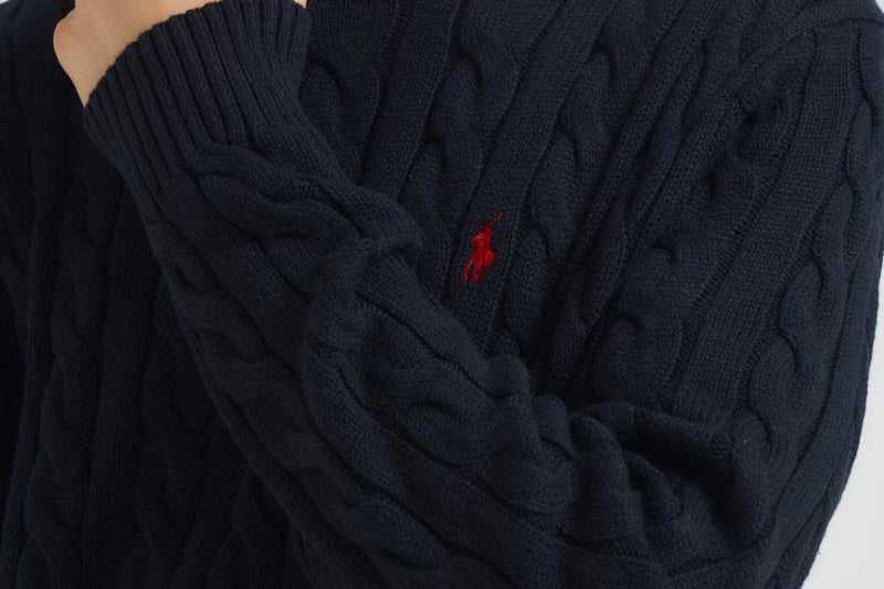 Maglia uomo girocollo blu 710775885 001 RALPH LAUREN 