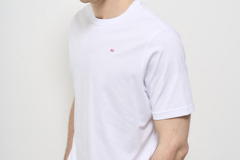 T-shirt uomo girocollo bianco A14931 0NIAX100 DIESEL 