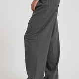 Pantalone sartoriale in lana donna GEM11S37 GRIGIO NINE IN THE MORNING 