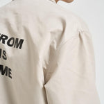 Giacca uomo in nylon beige JT183 PA014MT DROLE DE MONSIEUR 