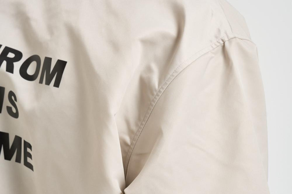 Giacca uomo in nylon beige JT183 PA014MT DROLE DE MONSIEUR 