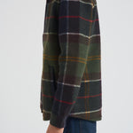 Giacca uomo tartan verde e blu MOSS0400 TN11 BARBOUR 