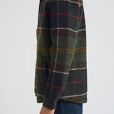 Giacca uomo tartan verde e blu MOSS0400 TN11 BARBOUR 