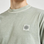 T-shirt uomo girocollo verde pastello 2100026 S0057V0155 STONE ISLAND 