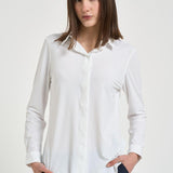 Camicia donna Oxford plain bianca 26753 09WHITE RRD 