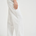 Jeans donna Strovepipe in denim bianco 7U4N0C14 U7SL8 7 for all Mankind 