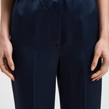 Pantalone donna Jared blu navy F6SS80 N08 LIVIANA CONTI 