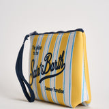 Pochette donna Aline a righe gialla ALINE 03281L MC2 SAINT BARTH 
